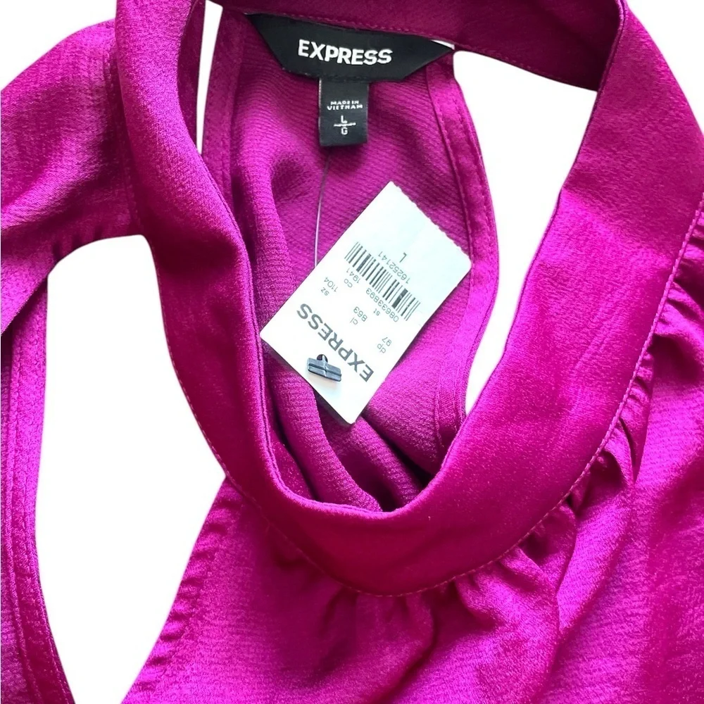 EXPRESS Elegant Pink Women's Top. - Picture 3 of 5